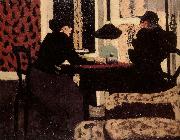 Edouard Vuillard Lamp Germany oil painting artist